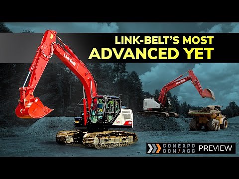 Link-Belt Excavators Reveals Its Most Advanced Operator-Friendly Features