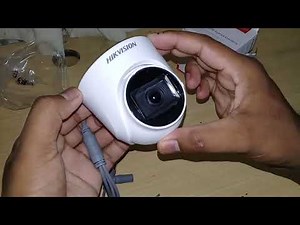 Hikvision DS-2CE76H0T-ITPFS 5MP Camera built in mic Audio over coaxial cable connection instruction