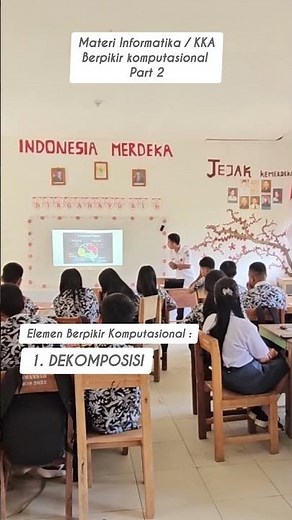 4 Elemen Berpikir Komputasional (Materi Informatika/Koding dan Kecerdasan Artifisial)
