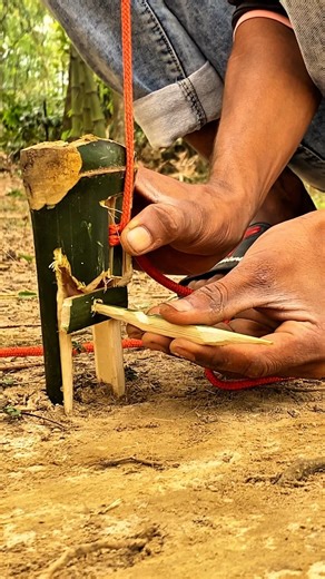 Tips and tricks for making unique bamboo traps, #survival