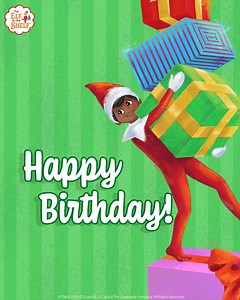Your Scout Elf has been stacking birthday gifts for all our July babies! 🎁​Let us know if it’s your birthday month so we can sprinkle some extra cheer your way! | The Elf on the Shelf