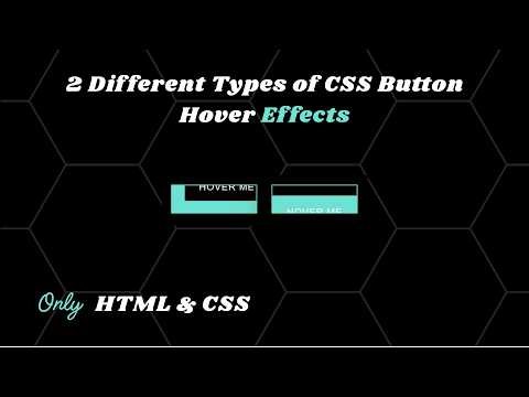 🔥 2 Animated Button Hover Effects Using HTML & CSS 🚀 #webdevelopment #hovereffects #htmlcss #coding