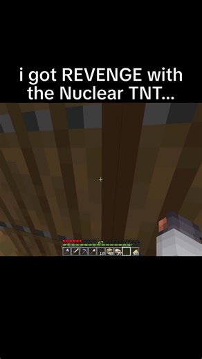 Nuclear TNT 💔 #minecraft #minecraftmemes | minecraft