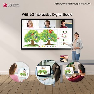 8K views · 225 reactions | Upgrade your E-learning experience with #LGInteractiveBoard. Impart knowledge with a life-like board and easy screen sharing. #LG Interactive Board is the one-stop solution for all integrated learning and collaboration sessions. Know more on https://bit.ly/3x1W0ma #EmpoweringThroughInnovation #DigitalBoard #Elearning | LG Global | Facebook