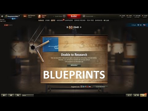 WOT Blueprints Guide
