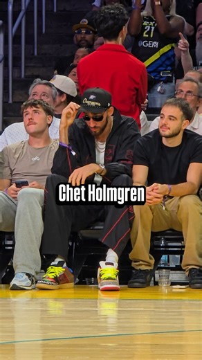 7.7K views · 43 reactions | @nba champion from the OKC Thunder @chet_holmgren came out to watch Paige Bueckers in LA. #chetholmgren #nba #champion #wnba | Michael Morales | Facebook