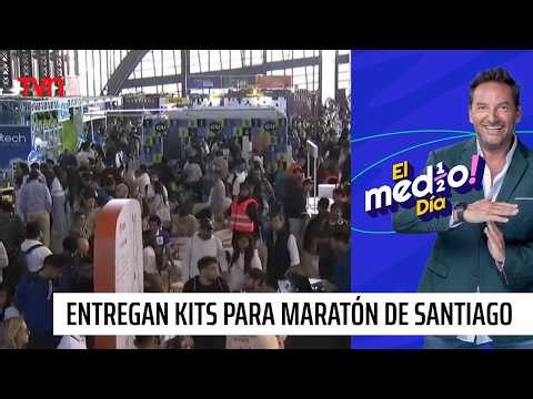 Everything's ready! Kit distribution for the 2026 Santiago Marathon has begun | El Medio Día