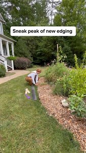 14K views · 198 reactions | Trying out the 6” cor-ten steel edging from @edgingengineered The edging was gifted to me by Edge Right. Overalls are @duluthtradingcompany and are linked in my profile. Or comment “overalls” for a link sent to your DMs. | The Ever Hopeful Gardener | Facebook