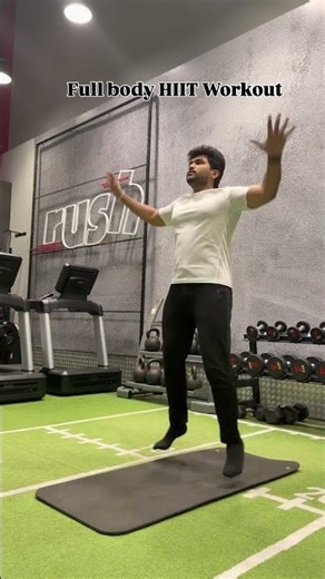 Fullbody HIIT workout #fullbodyhiit #hiitworkout #hiittraining #fatburnworkout #cardioworkout