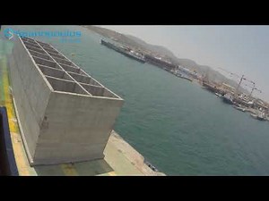 Caisson construction and launching, Greece