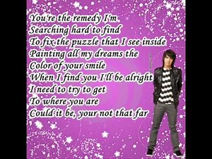 Camp Rock-Joe Jonas Gotta find you with lyrics