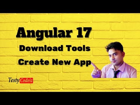 Angular 17 ecommerce application | Download Tools and Create new project in Angular 17