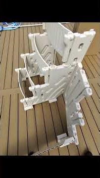 The Confer Curve Above Ground Pool Step System #kbfamily
