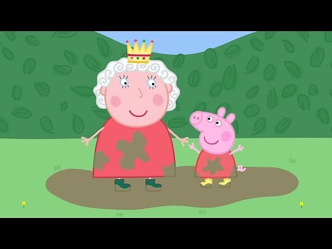 Peppa Pig Playground 👑 | The Queen | Peppa Pig Full Episodes