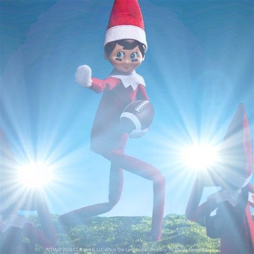 The elves are getting into championship mode. 🏈​ Practice drills, big cheers, and lots of North Pole spirit ahead of the big game tomorrow.​ Who are you rooting for?​ And be honest—what snacks are you bringing to the couch? 👀🍿 | The Elf on the Shelf