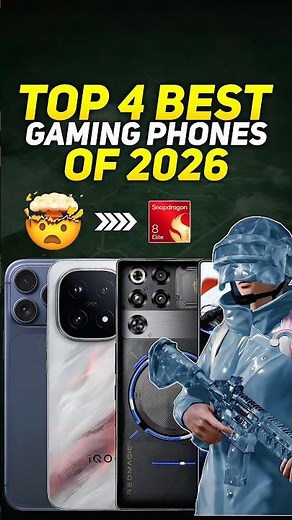 Top 4 Ultimate Gaming Phones Of 2026🤯 Best 120 Fps Bgmi Gaming Phone #bgmi #gaming