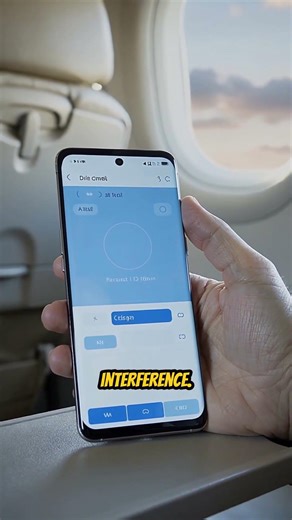 WHY DO I HAVE TO PUT MY PHONE IN AIRPLANE MODE#shorts AirplaneMode #AviationExplained #FlightSafety