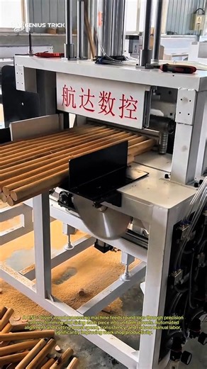 This Machine Mass Produces Perfect Wooden Dowels in Seconds!