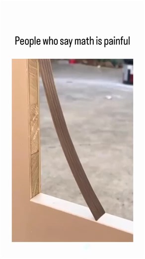Vision Matrix on Instagram: "The post satirizes the frustration of applied mathematics through a video of a DIYer overcomplicating baseboard miter cuts for an outside corner, using excessive measurements and trial-and-error instead of simple 45-degree angles. In carpentry, precise 90-degree corners require each miter cut at 45 degrees on a miter saw, as confirmed by sources like Fine Homebuilding, reducing errors compared to the video's ruler-based Pythagorean approximations. Viewer replies spli