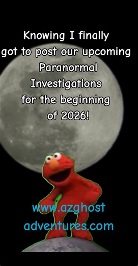 We are pleased to announce the start of 2026 and invite you to explore our upcoming Paranormal Investigations schedule through March on our website. Our team is excited to introduce a new Historic building to our Investigation locations - The 1912 Globe Freemason's Building. As the exclusive Paranormal Team to investigate this location, we are excited to provide a unique experience into Secret Society History and Hauntings... For more information and to RSVP, please visit: www.azghostadventures.