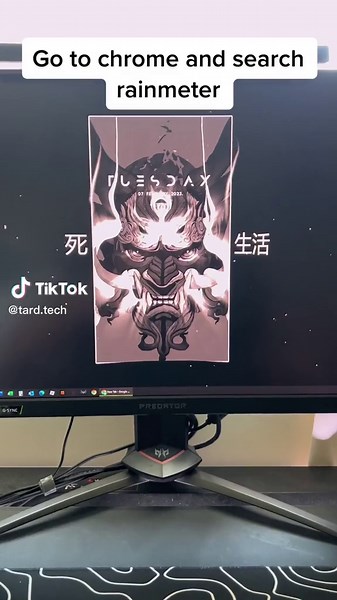 Makes your desktop look way better 😮‍💨😍 #screammovie #techtips #techtok #techtip #tech #pctip #pctips #tipsandtricks #rainmeter