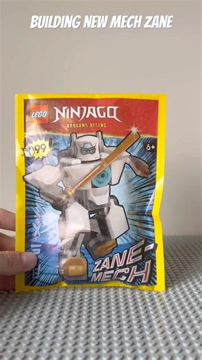 New LEGO Ninjago Mech Zane - polybag speedbulid #lego #legoninjago #speedbuild