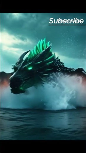 ✨ Majestic Water Dragon | AI Fantasy Animation 🐉🌊