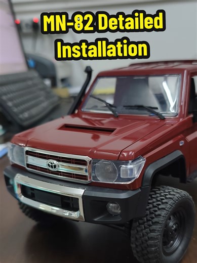 MN-82 RC Toy Detailed Installation Guide