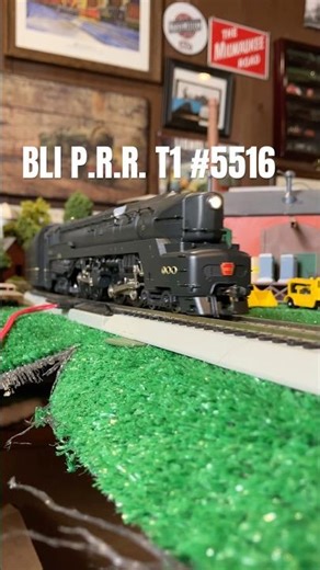 Ho Scale Model BLI Pennsylvania Railroad T1 hauling passengers #hoscale #train