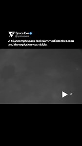 A meteoroid hit the Moon at roughly 56,000 mph, and the impact flashed bright enough to be seen, showing how violent even “airless” worlds can be. Those brief lunar bursts help scientists estimate impact rates and better understand the risks for future missions and hardware | SpaceEve