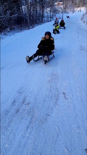 Sledding In Oslo | Winter Activities | things to do in oslo
