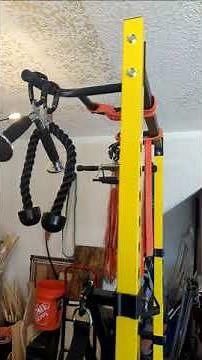 CANPA Multifunction Power Rack with Pull up Bar, Heavy Capacity and Adjustable Squat Stand Rack for