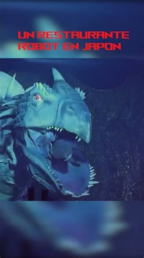 The Japanese restaurant where robots put on a show #shorts