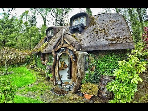 There's A Real life Hobbit House Built In Tomich , Scotland....