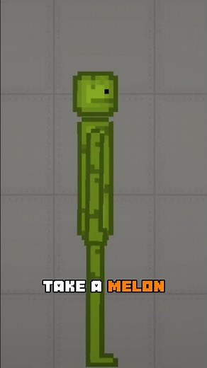 How to make a glitch melon in Melon Sandbox #melonsanbox #shorts