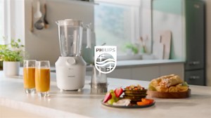 1.6K views · 21 reactions | The new and improved Philips 3000 Series Blender has arrived.​ ​ Its ProBlendSystem ensures a smooth texture with no lumps, in 45 seconds while its special Motor Thermo Protection sensor avoids motor overheating from frequent use. ​ ​ Say hello at ​https://philips.to/3p9LSGc | Philips Home Living | Facebook