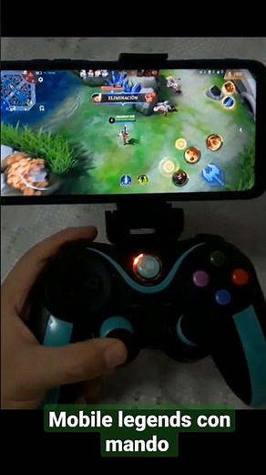 jugando mobile Legends con mando #shorts #mobilelegends #gamepad