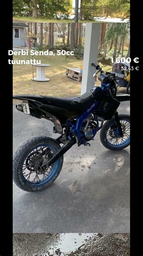 Derbi Senda tuunattu viitonen Tyrnävästä 🔧