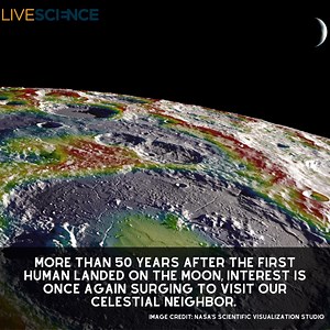 30 reactions | Half a century after the first humans landed on the moon, global interest is once again rising to visit our celestial neighbor. This time, nations have their sights set on the lunar south pole. Why? Find out  https://trib.al/AzjRPdN | LiveScience | Facebook