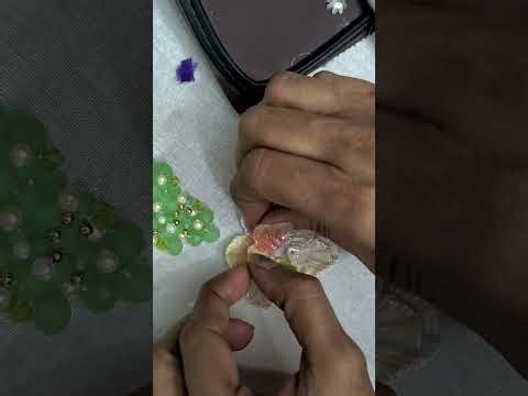“Beautiful Shell Leaves Brooch Making Tutorial | Easy DIY Jewellery Craft”
