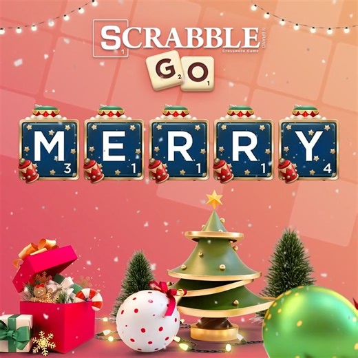 10K views · 36 reactions | ✨ Happy Holidays, Scrabble GOers! ✨ The whole Scrabble GO team wishes you a season full of joy, love, and unforgettable wordy moments!  Thank you for playing and being part of our community. Here’s to a bright and word-filled New Year!  | Scrabble GO | Facebook