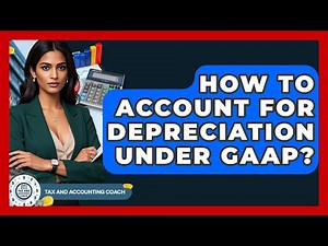 How To Account For Depreciation Under GAAP? - Tax and Accounting Coach