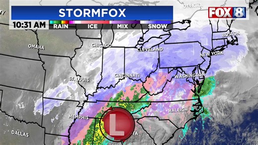 50K views · 93 reactions | LIVE: A live look at this winter storm through StormFOX. The latest: https://fox8.com/weather/forecast/ | Fox 8 News | Facebook