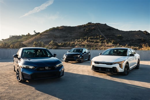 2025 Honda Civic Hybrid vs. 2025 Kia K4 vs. 2024 Toyota Corolla Hybrid: 3 Affordable Compacts, but Which Is Best?
