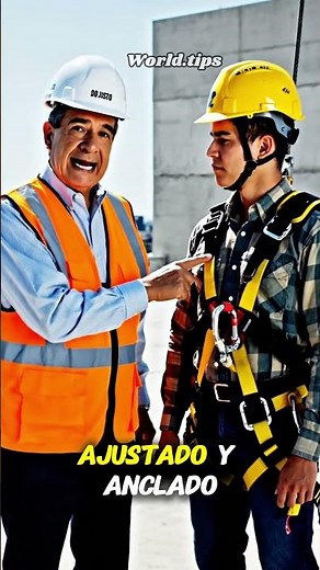 "La Importancia del Arnés en trabajos de Gran Altura" Atento..!!