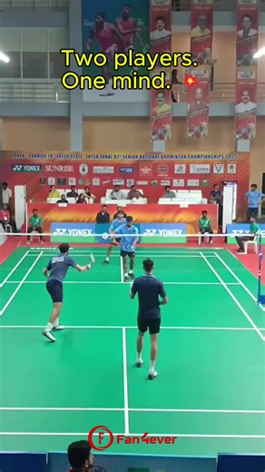 fan4ever on Instagram: "Two players. One mind! 💥 #bwf #fan4ever #badminton #yonexsunrise #shortsviral #india #badmintonindia #SportsReels #live #livesports #reelsviral #sportsviral #badmintonreels #rally #badmintonrally"