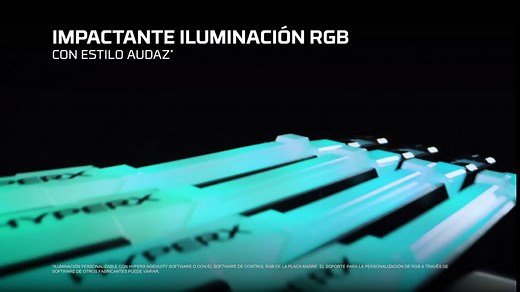 HyperX Fury 16GB 3200MHz DDR4 CL16 DIMM RGB XMP Desktop Memory Single Stick HX432C16FB3A/16