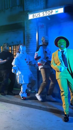 8.7M views · 109K reactions | When the Squad links up 嵐Video Credit to : Ezee, Jay, & MarioVisionz #comedy #horrorjunkie #horrorfanatic | Twisted Pennywise / Michael Taeza | Facebook