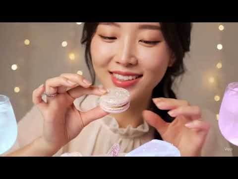 Relaxing ASMR Macaron Compilation 🍬 Crunchy, Chewy & Satisfying Eating Sounds for Stress Relief