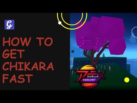 How to Get CHIKARA FAST in Anime Fighting Simulator Endless Roblox